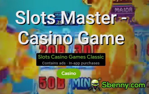 slots master casino game