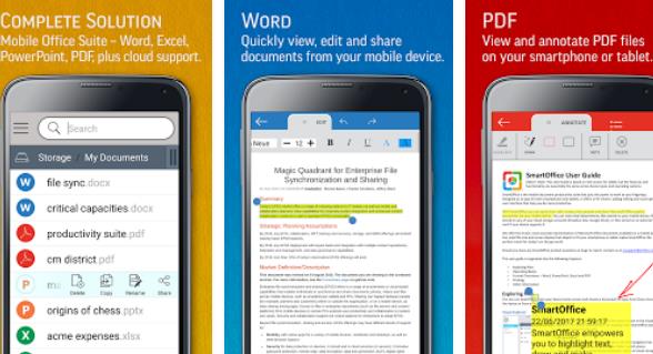 smartoffice view and edit ms office files and pdfs MOD APK Android