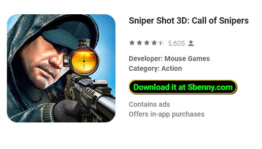 sniper shot 3d call of snipers