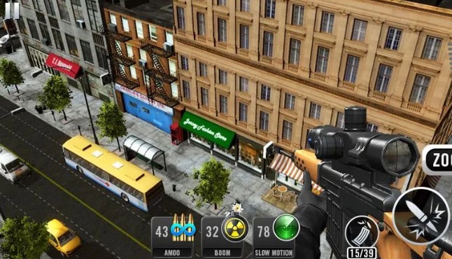 sniper shot 3d call of snipers MOD APK Android