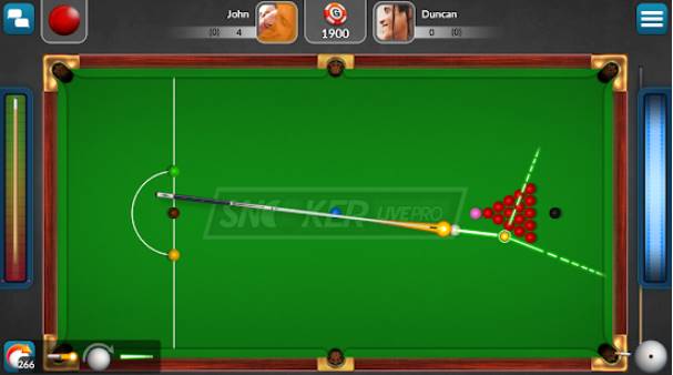 snooker live pro and six red MOD APK Android