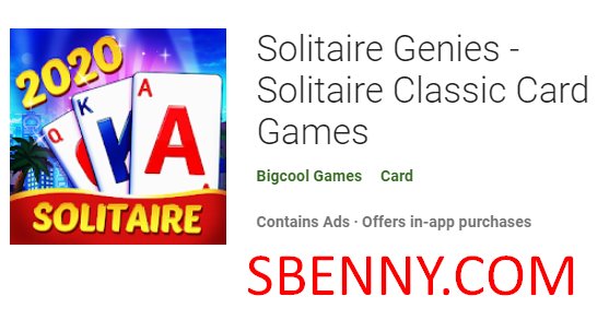 solitaire genies solitaire classic card games
