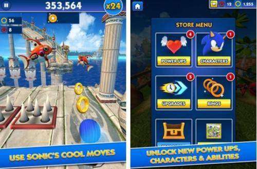 Sonic Dash MOD APK Android Game Free Download