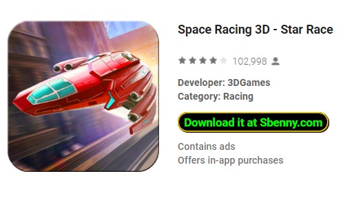 space racing 3d star race