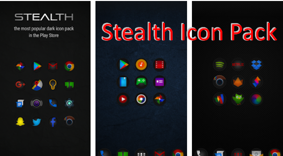 stealth icon pack