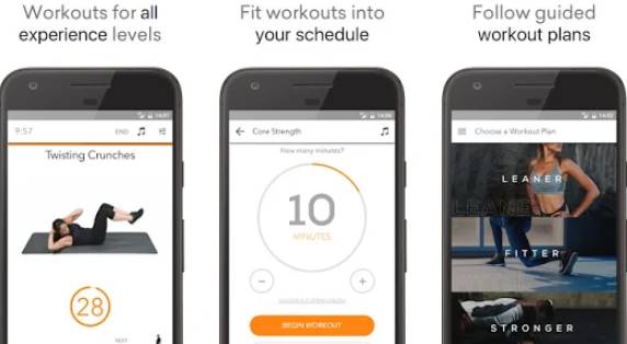 sworkit workouts and fitness plans MOD APK Android