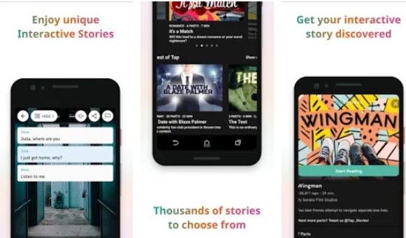 tap by wattpad interactive story community MOD APK Android