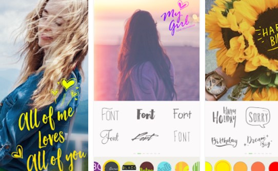 text on pictures write words text pixel fonts MOD APK Android