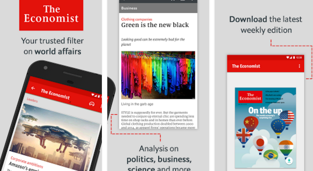 the economist world news MOD APK Android