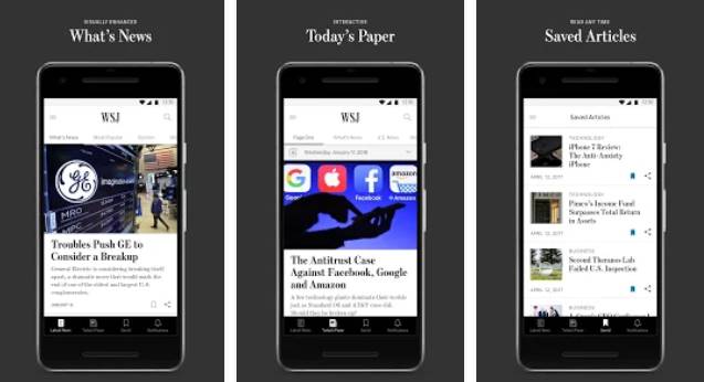 the wall street journal business and market news MOD APK Android