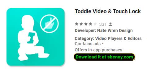 toddle video and touch lock