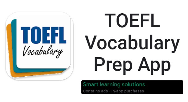 toelf vocabulary prep app