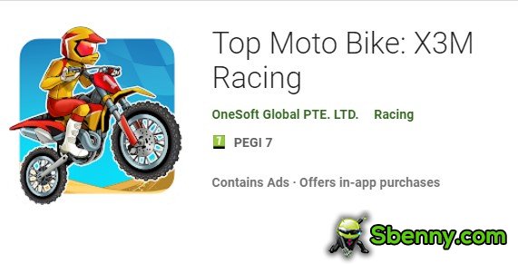top moto bike x3m racing