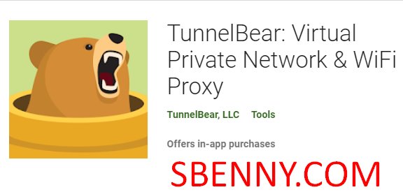 tunnelbear virtual private network and wiFi proxy