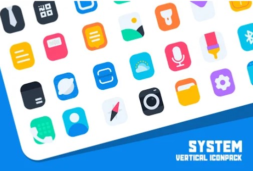 vertical iconpack MOD APK Android