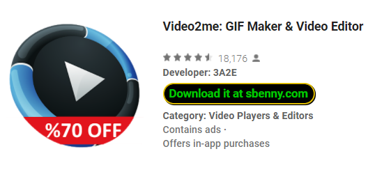 video2me gif maker and video editor