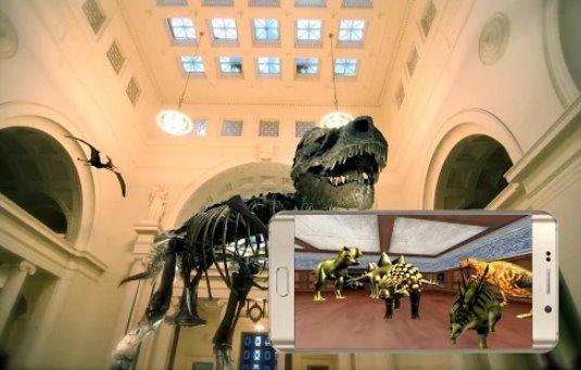 visit the dinosaurs vr museum cardboard MOD APK Android