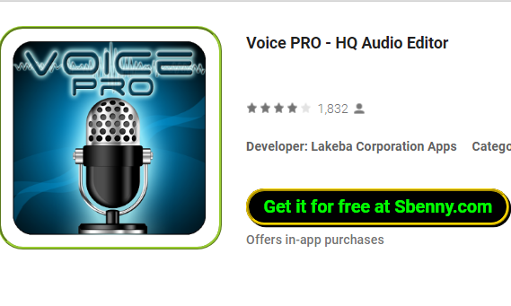 voice pro hq audio editor