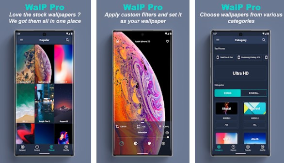 walP pro stock hd wallpapers Ad free MOD APK Android