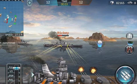 warship attack 3d MOD APK Android