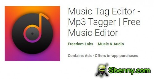 Music Tag Editor - Mp3 Tagger - Free Music Editor MOD APK