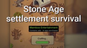 Stone Age settlement survival MOD APK