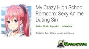 My Crazy High School Romcom: Sexy Anime Dating Sim MOD APK