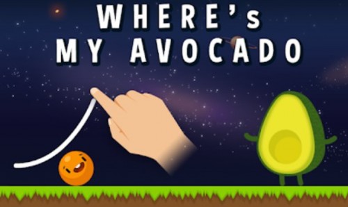 Where’s My Avocado? Draw lines MOD APK
