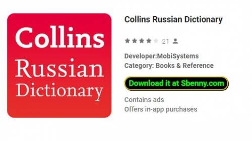 Collins Russian Dictionary MOD APK