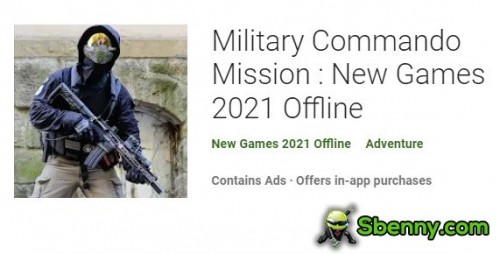 Military Commando Mission : New Games 2021 Offline MOD APK