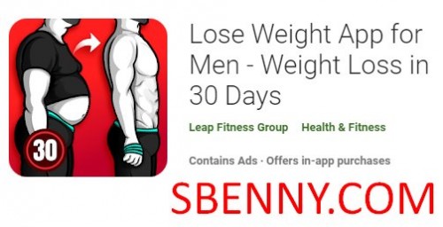 Lose Weight App for Men - Weight Loss in 30 Days MOD APK