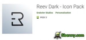 Reev Dark - Icon Pack MOD APK