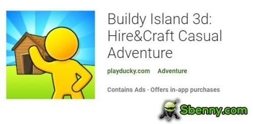 Buildy Island 3d: Hire&amp;Craft Casual Adventure MOD APK