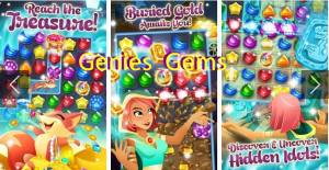 Genies &amp; Gems - Jewel &amp; Gem Matching Adventure MOD APK