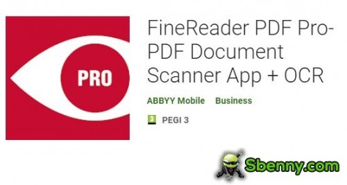 FineReader PDF Pro-PDF Document Scanner App + OCR APK