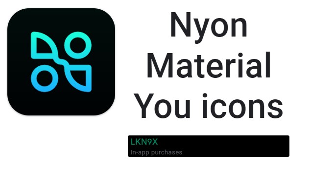 Nyon Material You icons MOD APK