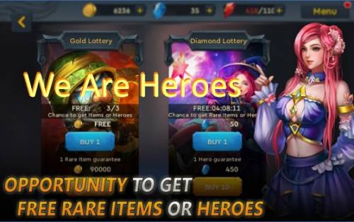 We Are Heroes MOD APK