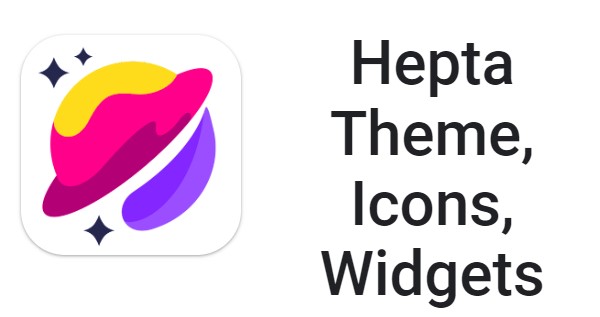 Hepta Theme, Icons, Widgets MOD APK