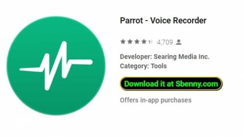 Parrot - Voice Recorder MOD APK