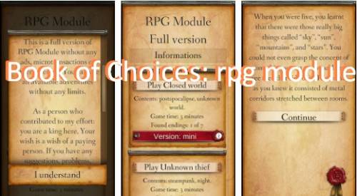 Book of Choices: rpg module APK