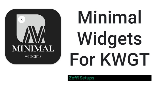 Minimal Widgets For KWGT MOD APK