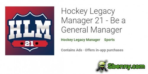 Hockey Legacy Manager 21 - Be a General Manager MOD APK