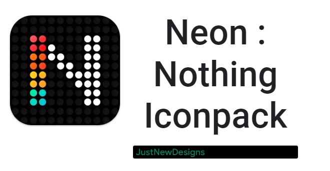 Neon : Nothing Iconpack MOD APK