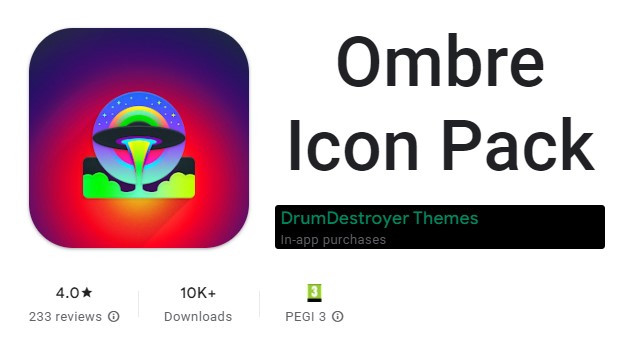 Ombre Icon Pack MOD APK
