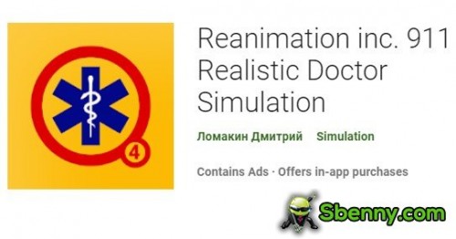 Reanimation inc. 911 Realistic Doctor Simulation MOD APK