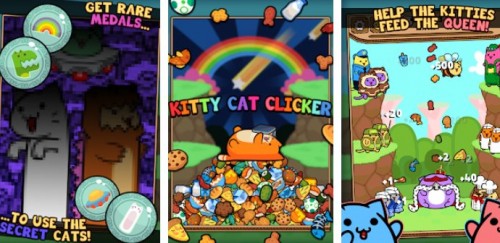 Kitty Cat Clicker - Hungry Cat Feeding Game MOD APK