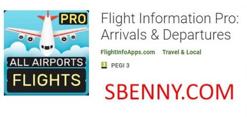 Flight Information Pro: Arrivals &amp; Departures APK