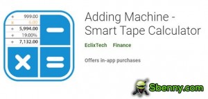 Adding Machine - Smart Tape Calculator MOD APK