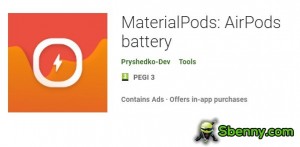 MaterialPods: AirPods battery MOD APK